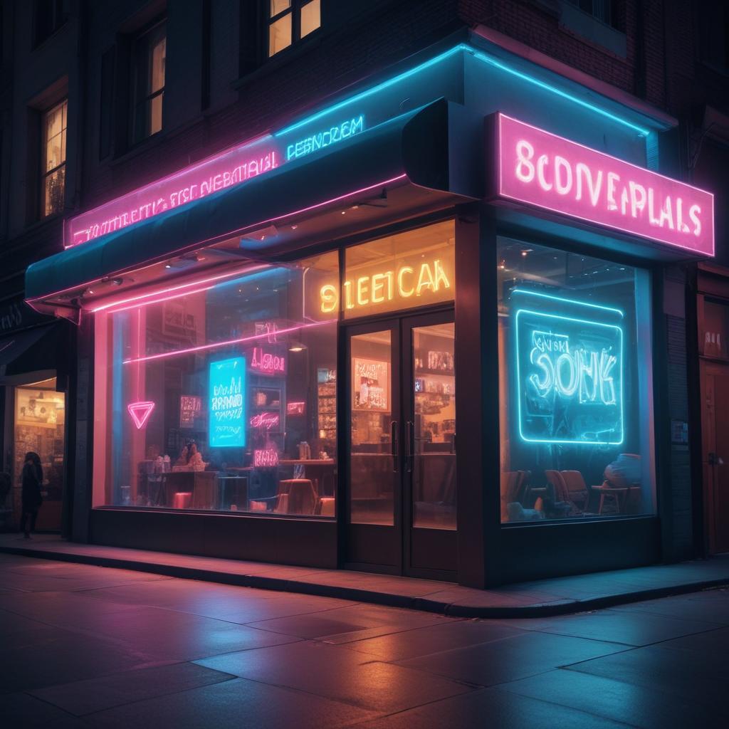 Гибкий неон и LED-технологии: влияние на дизайн неоновых вывесок