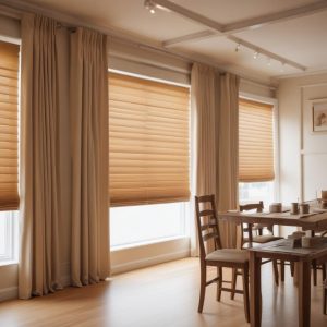 Производство и установка жалюзи и штор, включая римские шторы, шторы плиссе и деревянные жалюзи