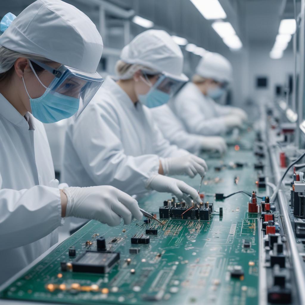 Методы и этапы монтажа печатных плат