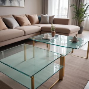 Стеклянный журнальный столик: обзор характеристик и доступных моделей онлайн