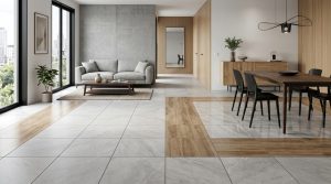 Керамогранит 60×60 для полов и стен: матовый и полированный, серый и белый, под мрамор и дерево